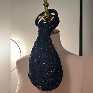 Sparkle ❇️ J.Crew Wrist Bag NWOT Navy Blue